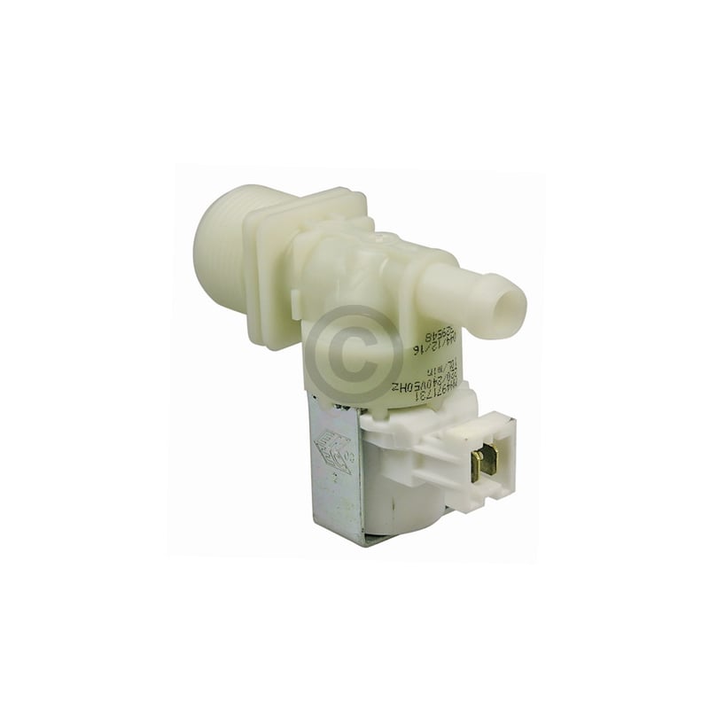 Magnetventil 1-fach 180° 10,5mmØ für Waschmaschine Miele 4971731