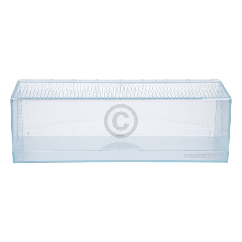 Abstellfach Butter-/Käsefach groß, 90mm hoch, bedruckt "Liebherr" 9031106