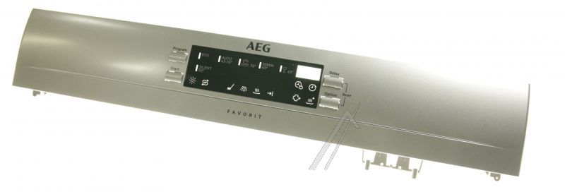 Frontblende Inox für Geschirrspüler AEG 8088483550 Bedienfeld Steuerung FFB62700