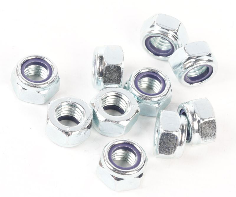 Verzinktes Sicherungsmuttern-Set M12 Kohlenstoffstahl Segway-Ninebot 10.01.0111.00 für GoKart Pro