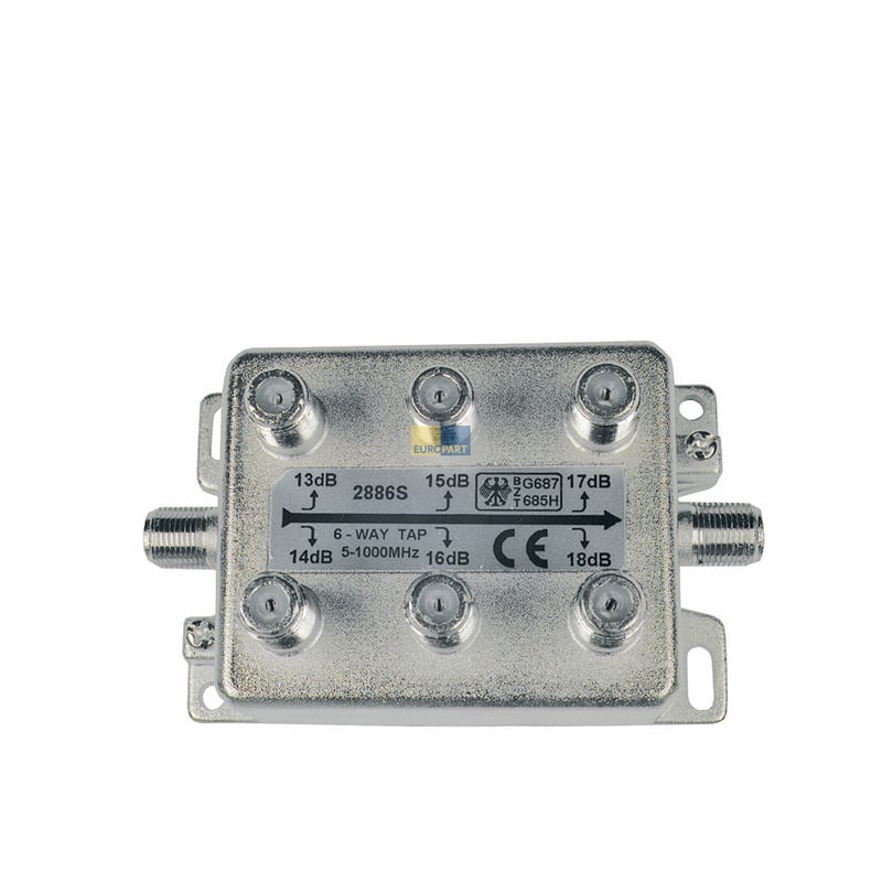 BK-Stichabzweiger 6-fach