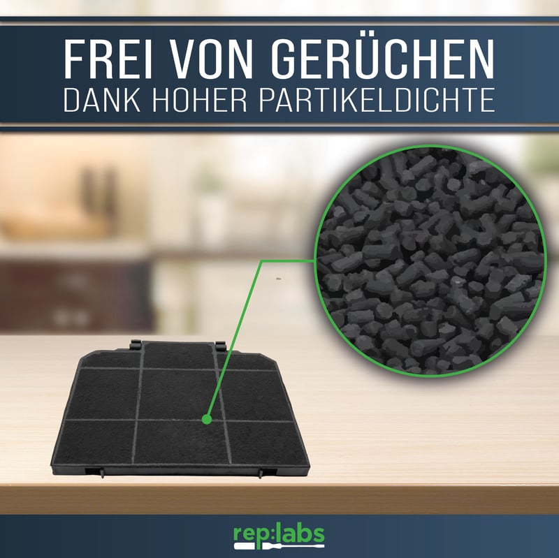 Kohlefilter - AT wie Electrolux 902979363 für Dunstabzugshaube