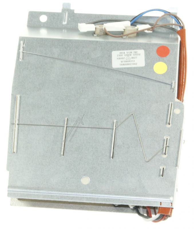 Heizelement 2400W für Trockner Whirlpool 481010669313 230V