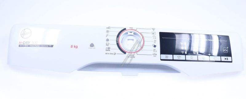 Frontblende für Trockner Candy Hoover 40016723 Gehäuse Abdeckung Bedienfeld