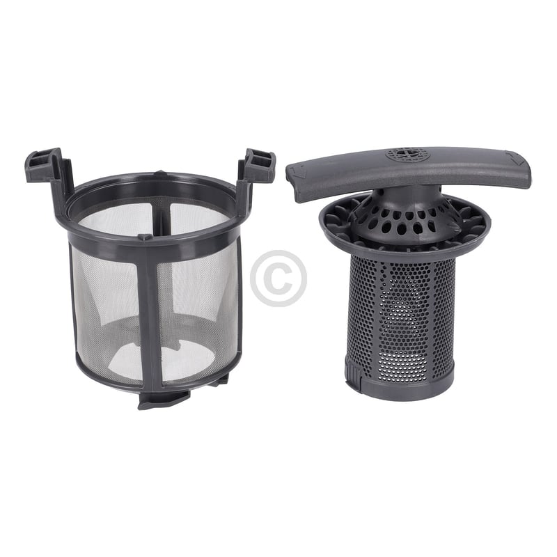Sieb Set fein + grob wie AEG 1119161105 BLUPARTS für Geschirrspüler 10103516