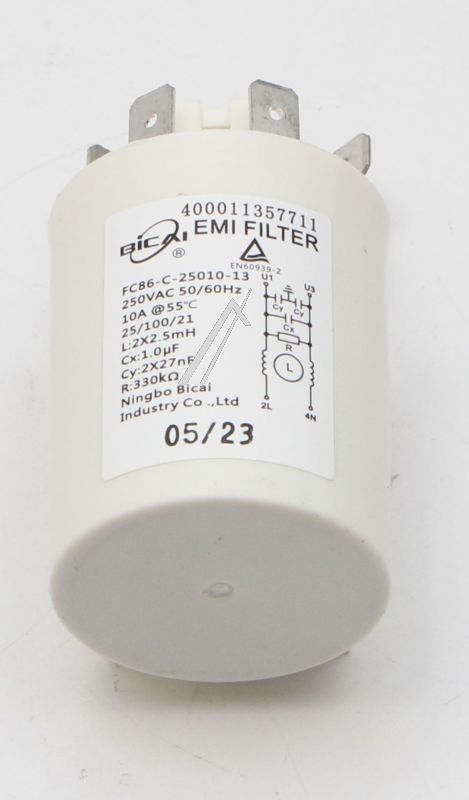 Entstörfilter für Whirlpool Ofen 488000853022 RFI-Filter