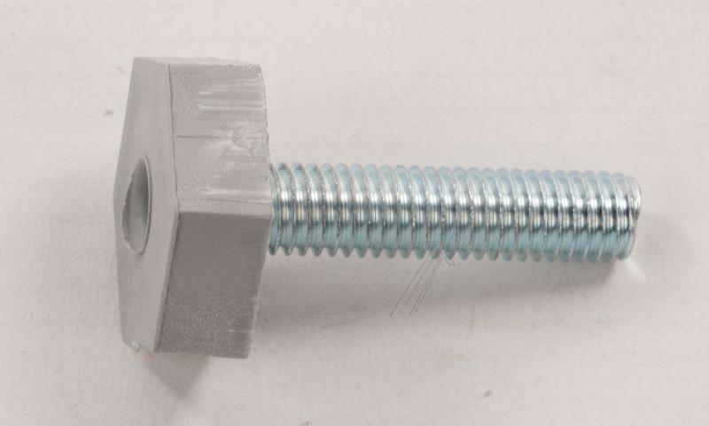 Verstellbarer Fuß für Gefrierschrank Vestel 47027801 Gewinde M8x35 hellgrau