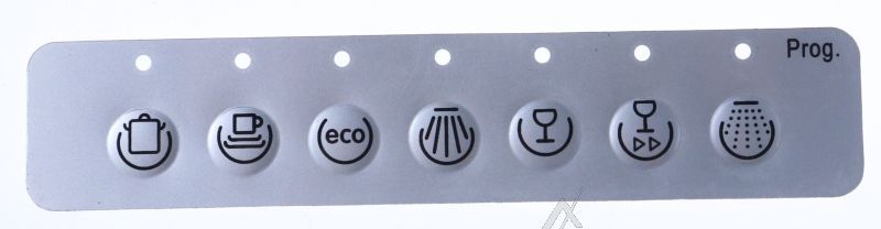 Control-Panel-Folie für Geschirrspüler Hisense/Gorenje 263000 Display-Schutzfolie