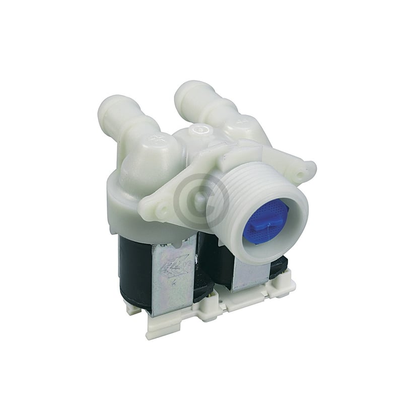 Magnetventil 2-fach 180° 14,0mmØ, OT! 480111100199 Bauknecht, Whirlpool, Ikea