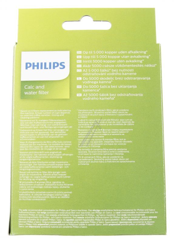 AquaClean Wasserfilter für Philips Saeco Kaffeemaschine 2er Pack