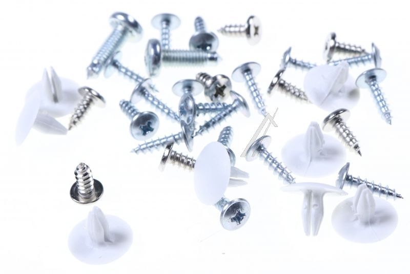 Schraubenset für Kühlschrank Whirlpool Indesit 488000654318 Montageschrauben