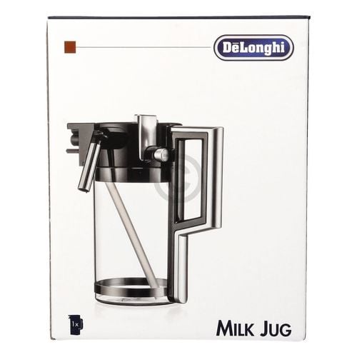 Milchbehälter DeLonghi 5513211641 mit Deckel Aufschäumer Rohr für Kaffeemaschine