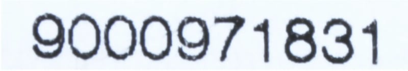 Bedienblende 11004312