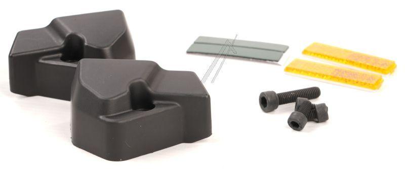 Set Hartplastikabdeckung Vorderrad mit Schrauben Reflektoren PLATUM P2E-01 für JEEP Ducati E-Scooter