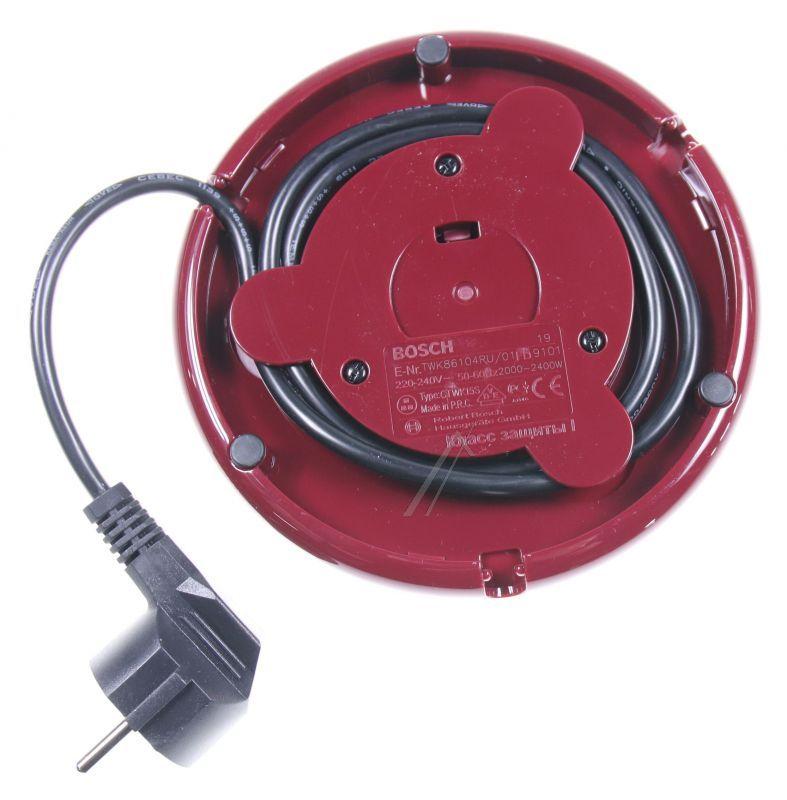 Sockel für Wasserkocher Bosch 00653840 Drehsockel, rot