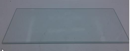 Glasablage mit Rille für Kühlschrank Beko C00894443 Glaseinlegeboden Fach