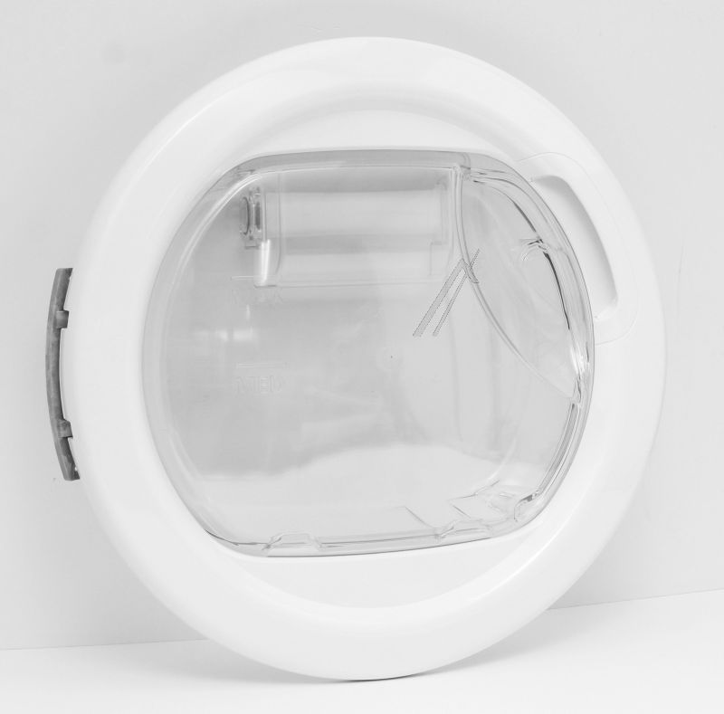 Türglas mit Rahmen für Candy Kühlschrank 40016396 Weiß, 16cm