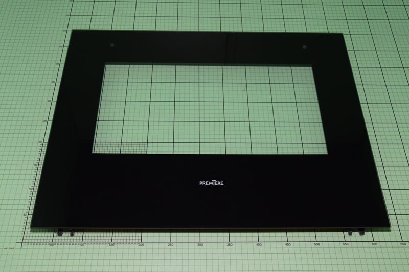 Tür - Aussenscheibe Kpl.462,5/410 9068941 Amica