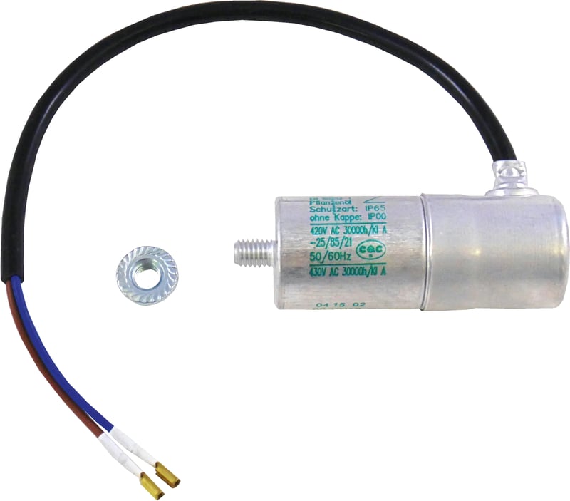 Kondensator für Trockner Bosch 00168603 Hochspannung, Motor