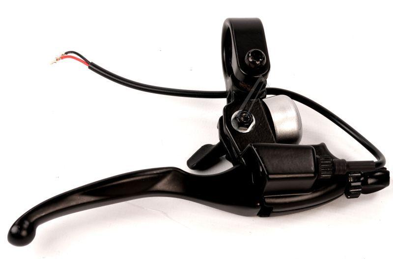 Bremshebel mit Klingel, Bremse-Kabel und Klemme Aprilia ESR2_04 für E-Scooter
