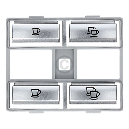 Tastenrechen jura 65580 Kappen mit Aufdruck für Kaffeebezug Kaffeemaschine