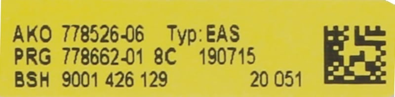 Bedienmodul 12011949