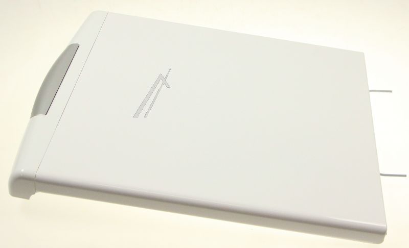 Waschmaschinen-Deckel für Whirlpool Indesit 481010541449 weiß, silberner Griff