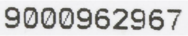 Bedienblende 11004614