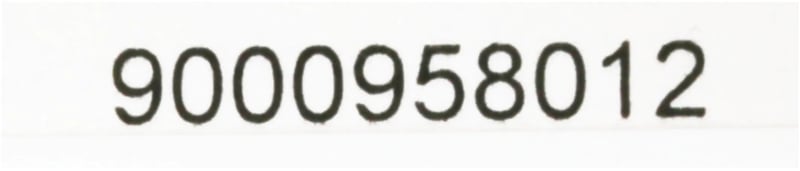 Bedienblende 11001078