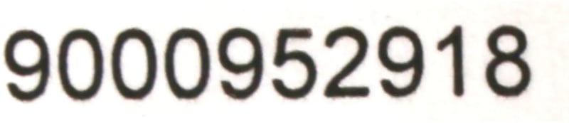 Bedienblende 11006117