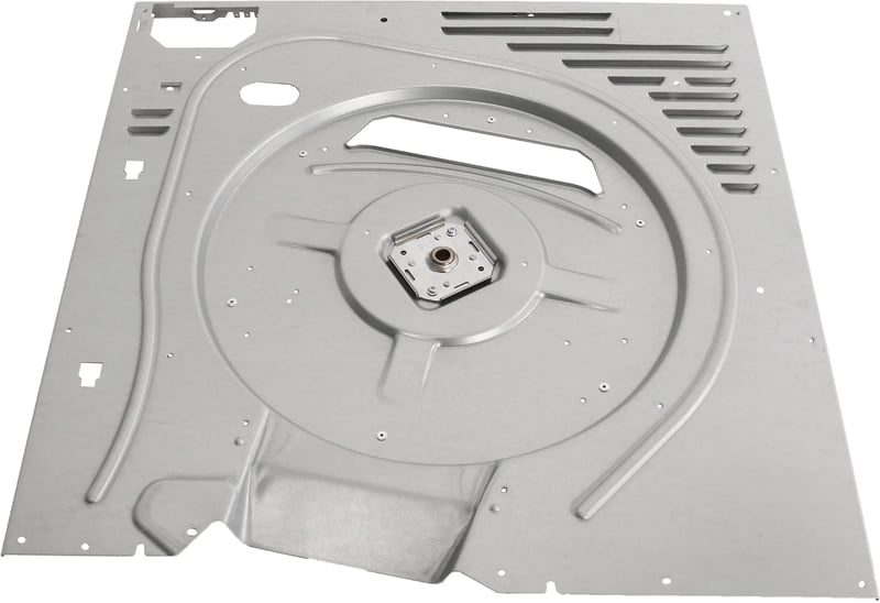 Rückwand für Trockner BSH-Gruppe 00713057 Kunststoff, weiß