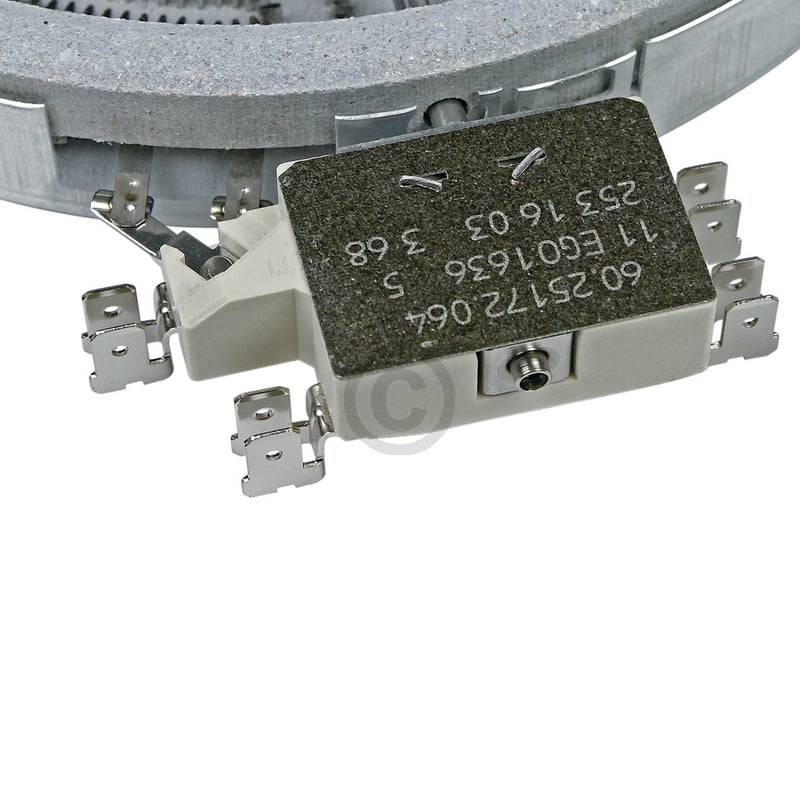 Strahlheizkörper 175mmØ 1800W 400V 10.58116.006