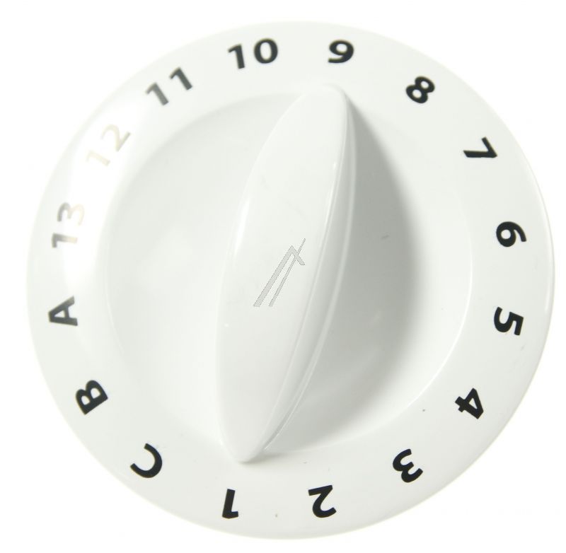 Whirlpool Waschmaschine Drehknopf Timer Weiß 488000516236 Programmwahl