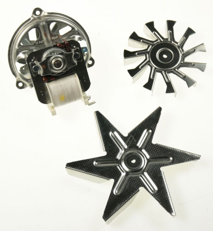 Backofenlüfter für Ofen Gorenje 819375 Motor Welle 4mm