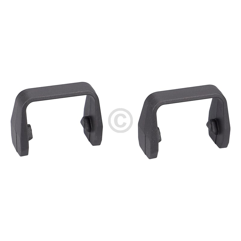 Klammer Set für Türscharnier GAGGENAU 10020041 in Kaffeemaschine 2Stk
