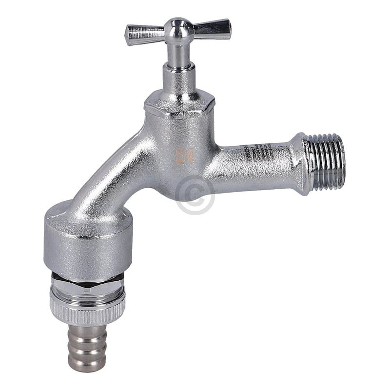 Auslaufhahn 1/2" matt mit 3/4" Schlauchanschluss KIRCHHOFF 98619118 KIRCHHOFF