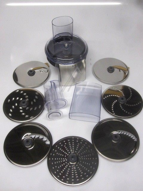 Schnitzelwerk 7 Scheiben für Küchenmaschine DeLonghi AWAT340001 Silber