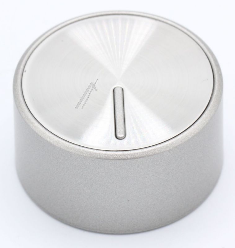 Gasflammenknopf für Whirlpool Kochfeld 488000384829 Metall, Chrom