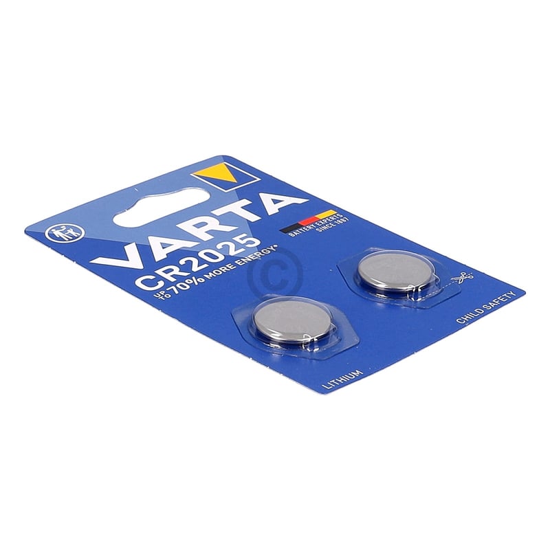 Knopfzelle CR2025 Lithium VARTA 06025101402 2Stk Varta