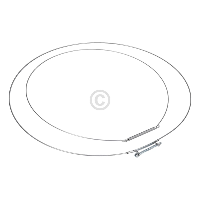 Türdichtung für Waschmaschine Bosch Siemens 20006036 grau EPDM