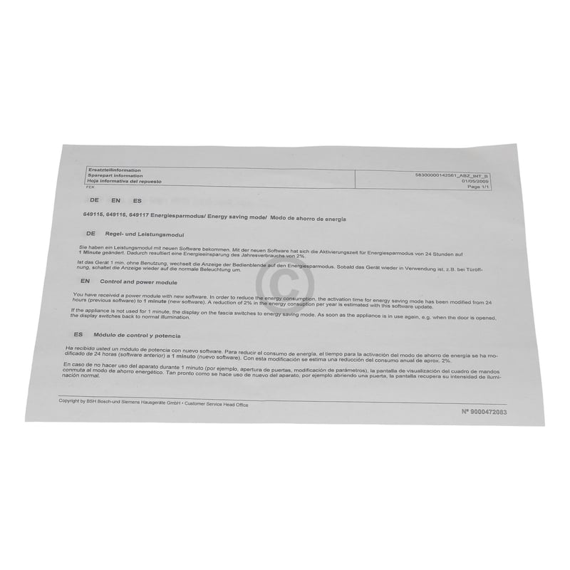 Temperaturregler BOSCH 00718254 für Kühlschrank