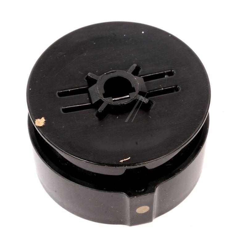 Gasknopf für Ofen Amica 9065385 schwarz mit Abdeckung