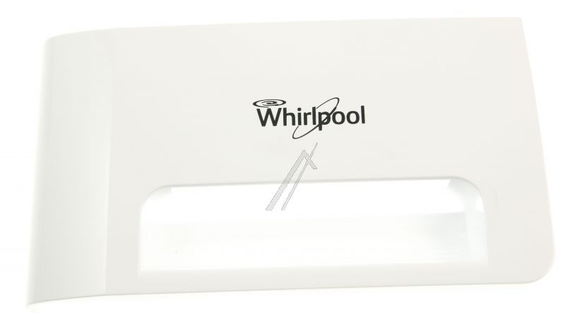 Schubladengriff für Waschmaschine Whirlpool 481010485560 Kunststoff, weiß