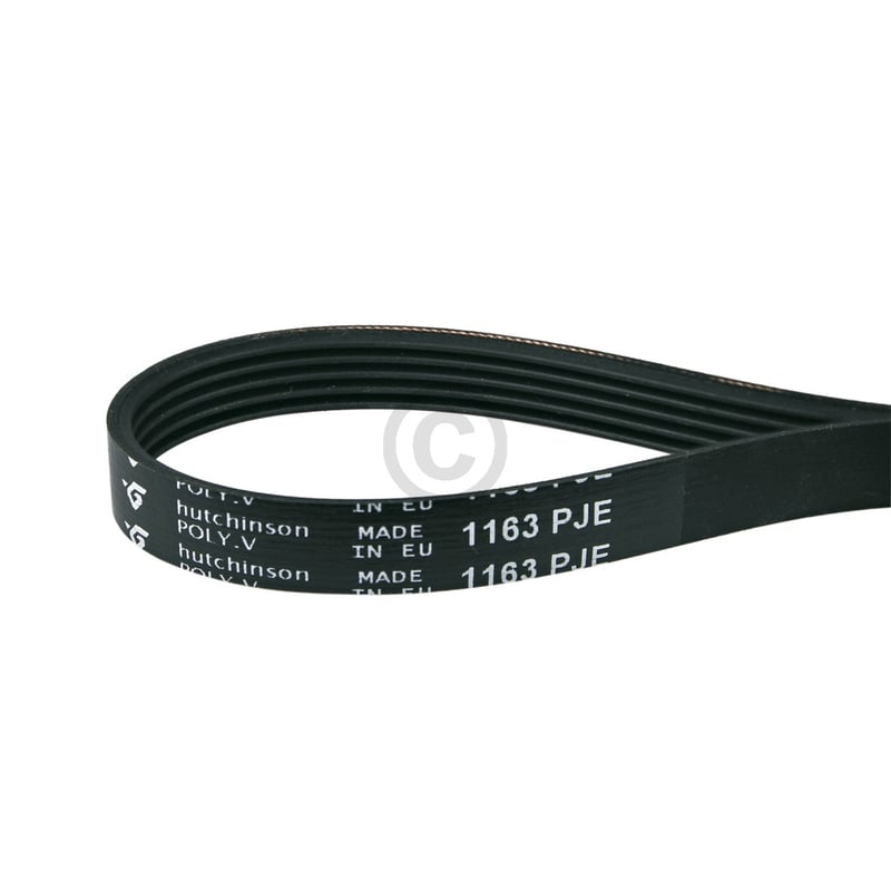 Keilrippenriemen wie BOSCH 00672911 1163PJ5E elastisch für Waschmaschine