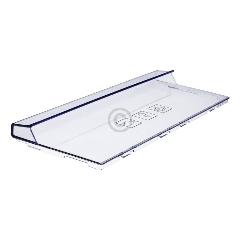 Gefrierschubladenblende oben beko 4640640200 402x150mm für KühlGefrierKombination