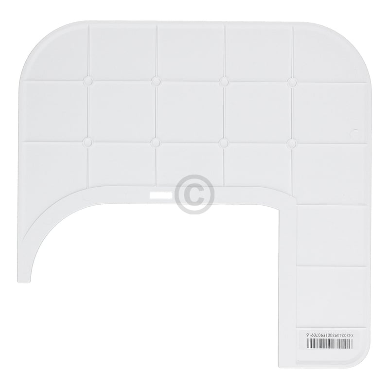 Floor brush base 201-2437-0349