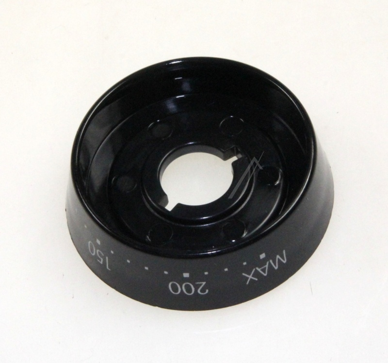 Herd Knopf Whirlpool 482000031690 Thermostat, schwarz