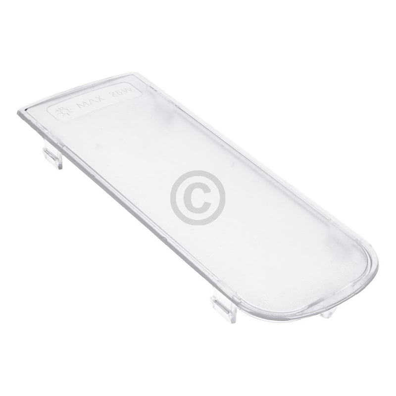 Lampenabdeckung wie Bauknecht 481946279986 für Dunstabzugshaube