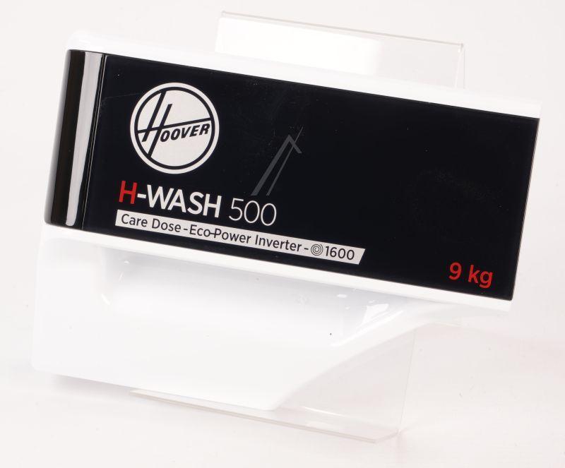 Waschmittelkastenblende für Haier-Candy-Hoover Waschmaschine 70065074 Schale, Front