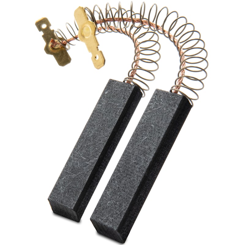 Motorkohlen [2er Set] 12,5x5x43mm 4,8mmAMP wie 00605694 605694 Bosch, Siemens, Neff für Waschmaschinen/Trockner